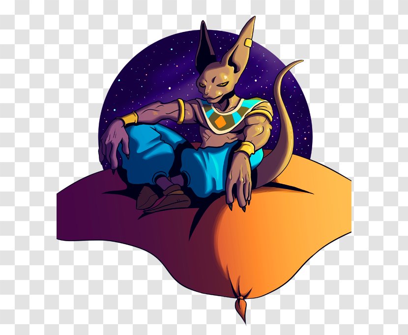 Beerus Fan Art Whis - Dragon Ball Super - Shia Labeouf Transparent PNG