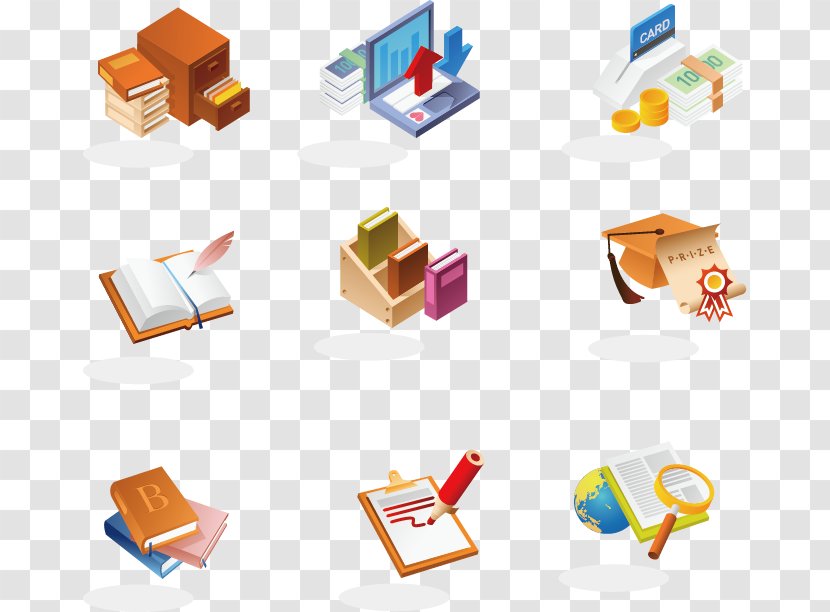 Book Icon - Computer - Vector Educational Books Transparent PNG