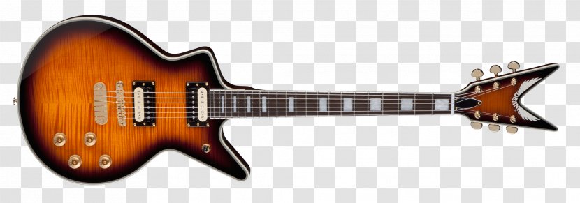 Dean Cadillac ML Z Guitars Electric Guitar - Flower Transparent PNG