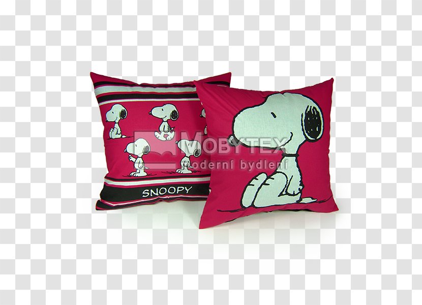 Towel Cushion Throw Pillows Snoopy - Material - Pillow Transparent PNG