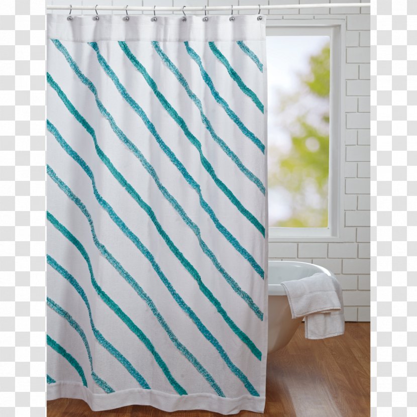 Curtain Window Sea Glass Douchegordijn Towel - Turquoise Transparent PNG