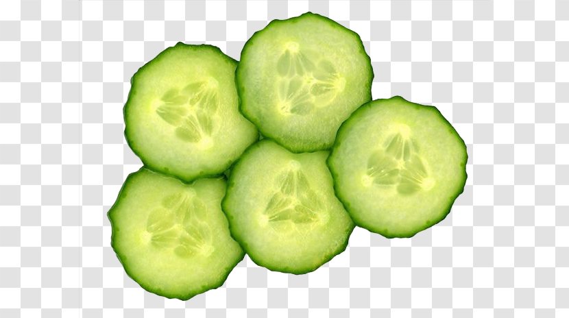 Slicing Cucumber Vegetable Facial - Slices Transparent PNG