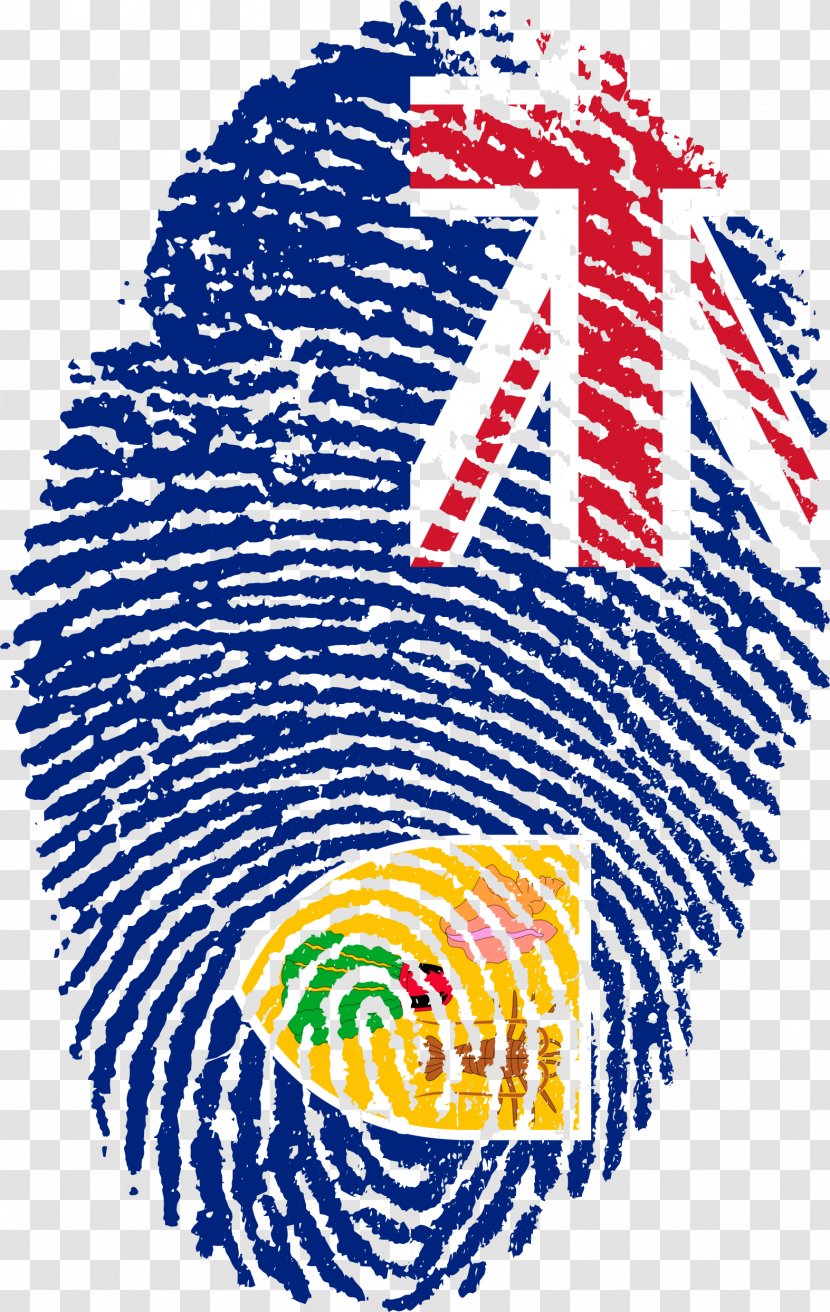 Flag Of New Zealand Permanent Residency - Rights - Finger Print Transparent PNG