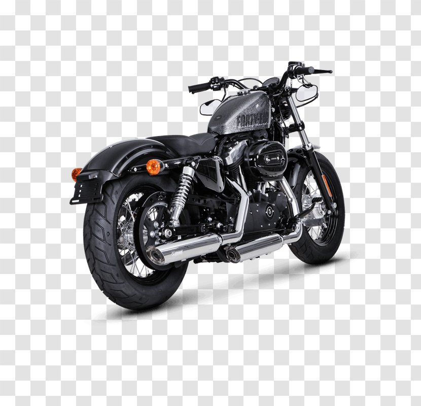 Exhaust System Tire Car Harley-Davidson Sportster - Akrapovi%c4%8d Transparent PNG