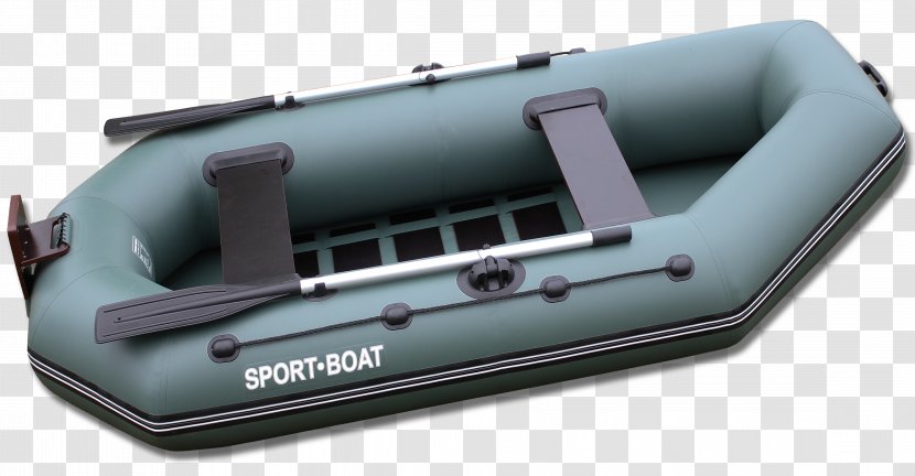 Inflatable Boat Rowing Pleasure Craft - Plastic Transparent PNG