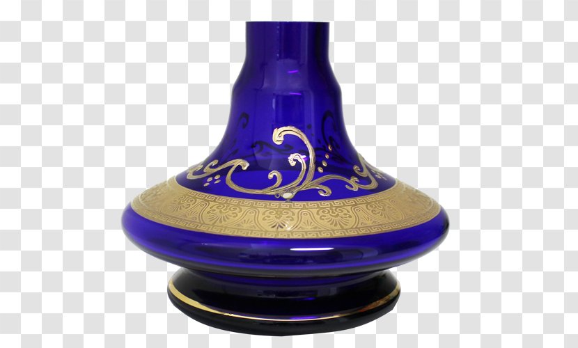 Cobalt Blue Glass Vase Transparent PNG