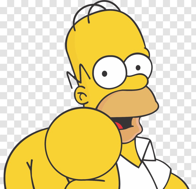 Homer Simpson Bart Marge Lisa Grampa - Art Transparent PNG