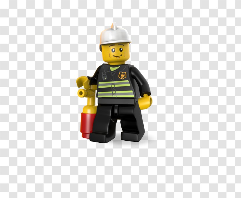 Lego City Undercover: The Chase Begins Toy - Figurine - Fireman Transparent PNG