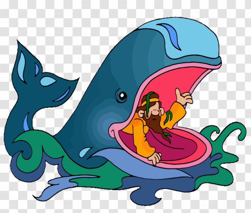 Book Of Jonah Bible Clip Art - Whales Dolphins And Porpoises - Study Transparent PNG