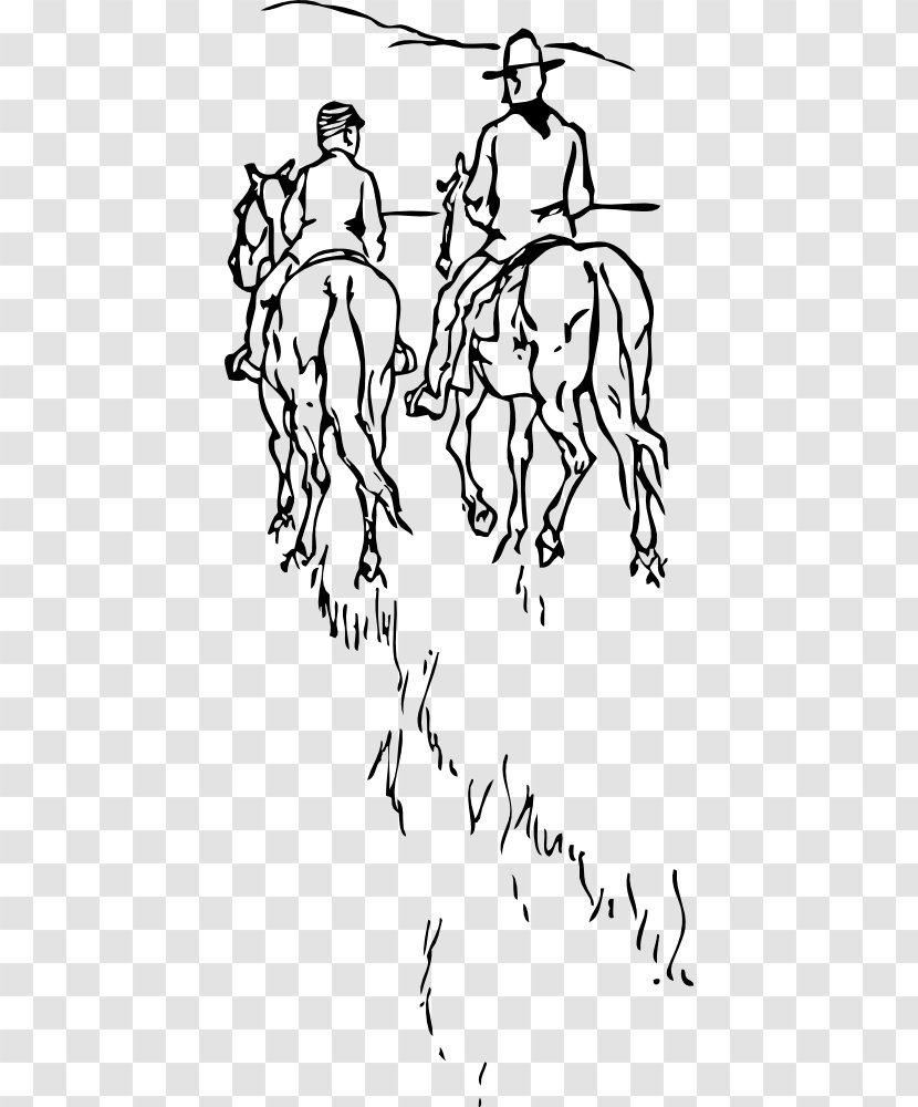 Andalusian Horse Equestrian Reining Clip Art - Cartoon - Country Western Transparent PNG