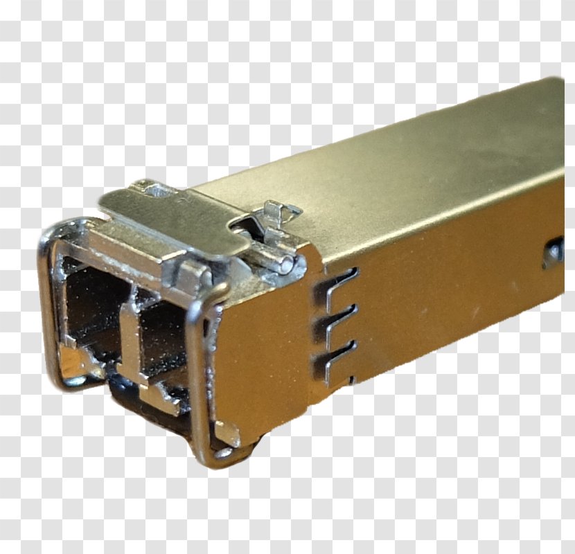 Small Form-factor Pluggable Transceiver Electrical Connector Multi-mode Optical Fiber - Duplex Transparent PNG