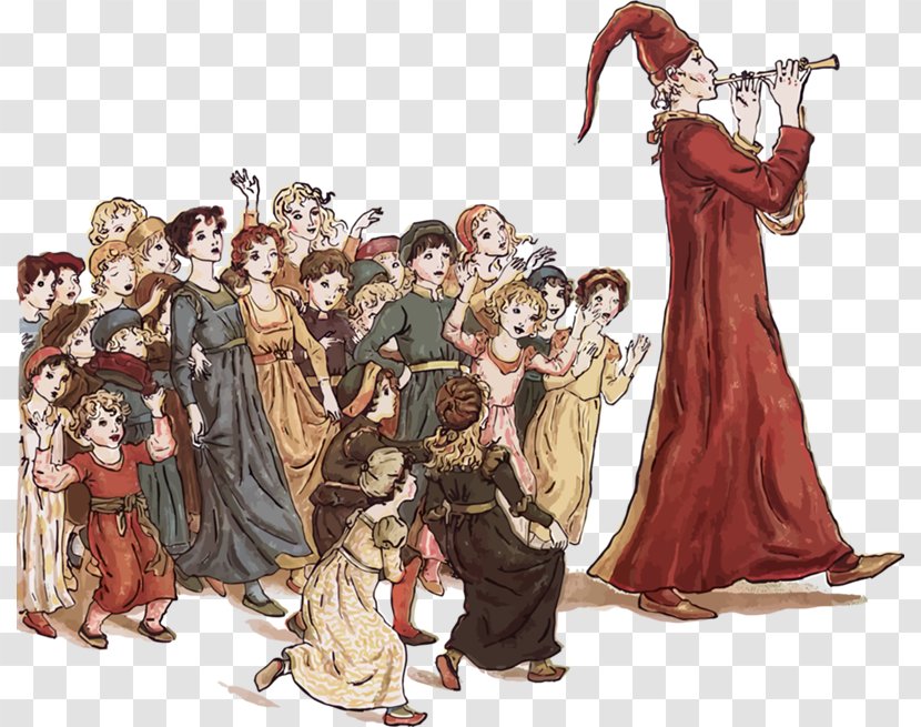 The Pied Piper Of Hamelin Legend - Fictional Character Transparent PNG