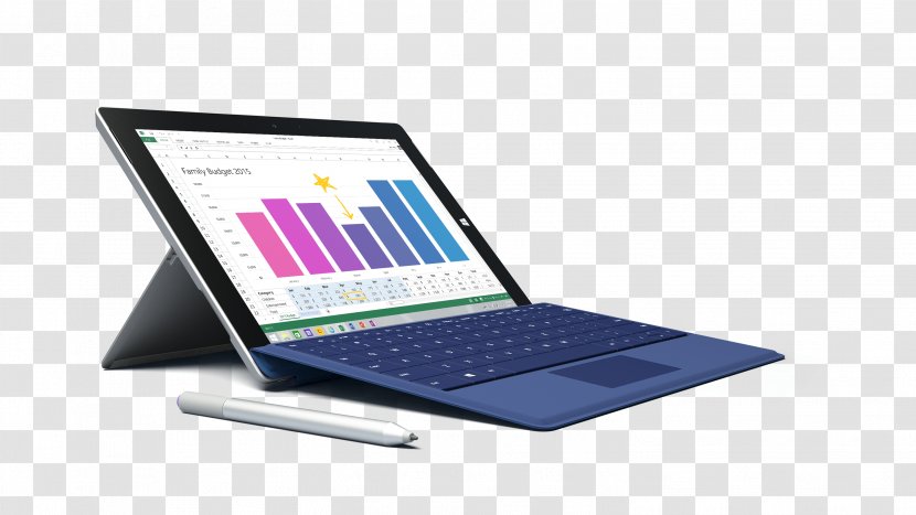 Surface Pro 3 Laptop - Intel Core I7 Transparent PNG