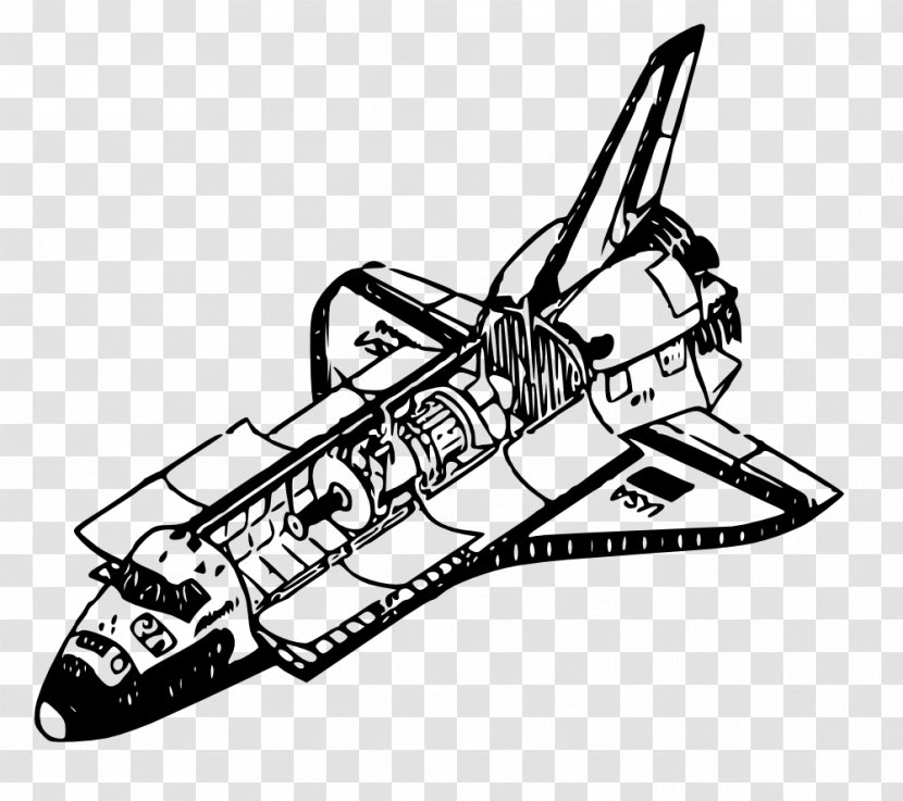 Space Shuttle Clip Art Transparent PNG