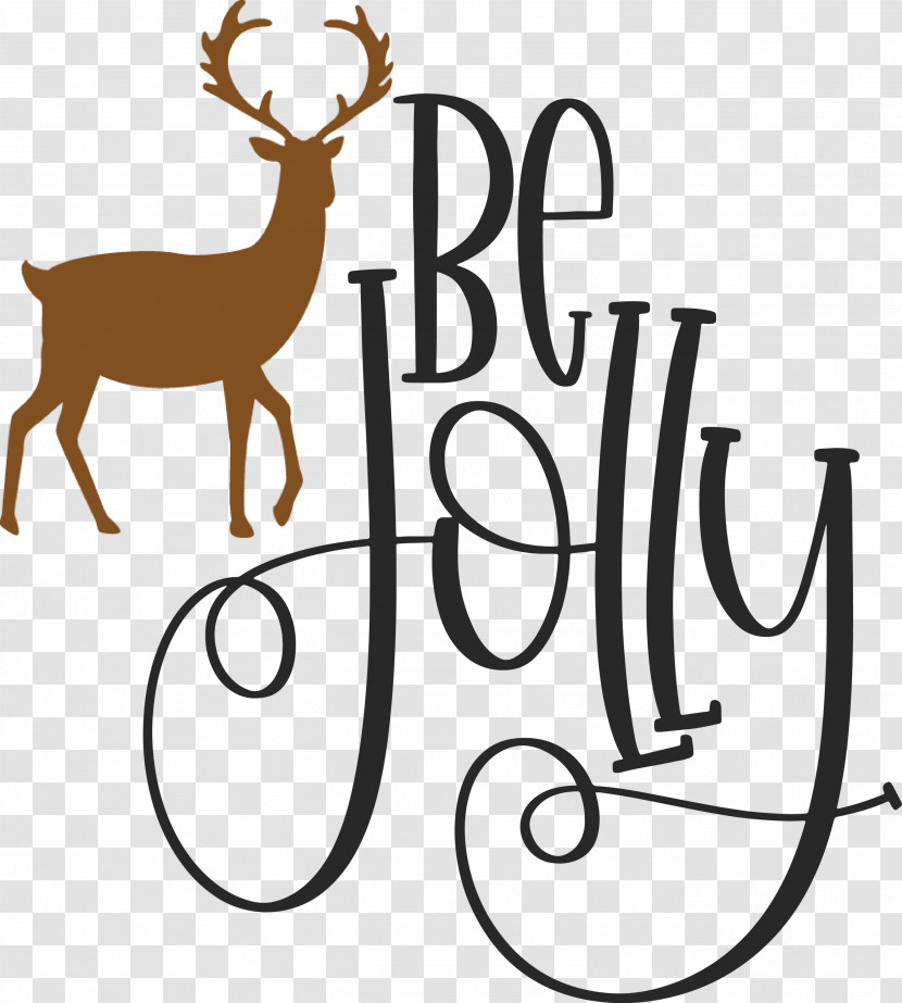 Be Jolly Christmas New Year Transparent PNG