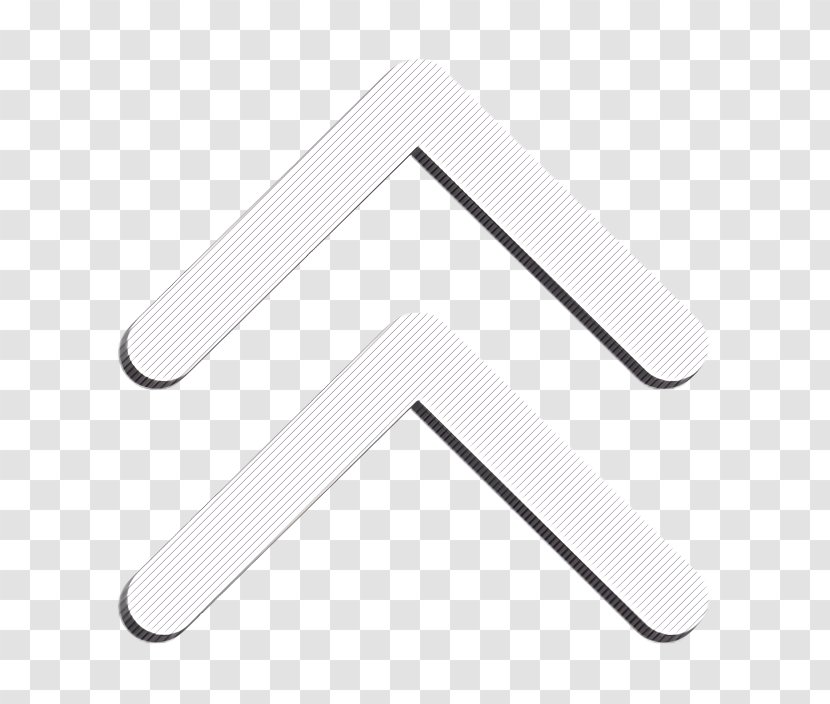 Arrows Icon Double Arrow Doublechevronup - Symbol Logo Transparent PNG