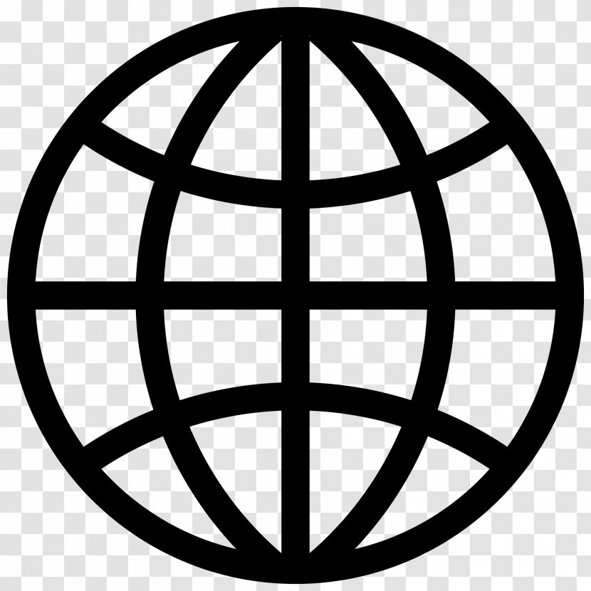 Web Development Logo World Wide Website Clip Art - Black And White - Symbol Cliparts Transparent PNG