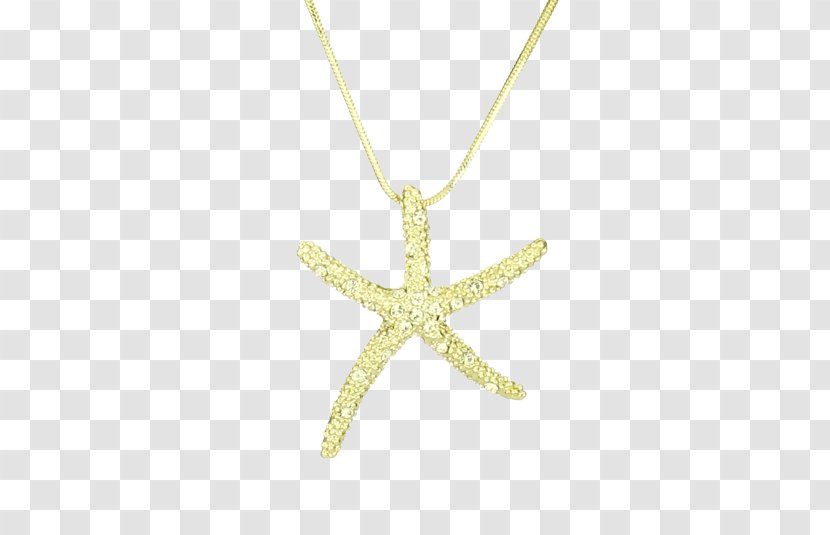 Charms & Pendants Starfish Necklace Body Jewellery - Gold Transparent PNG