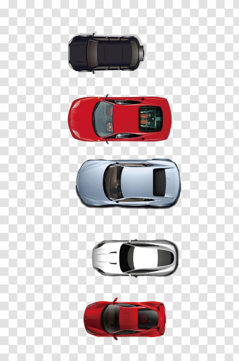 Car - Product - Top View Transparent PNG