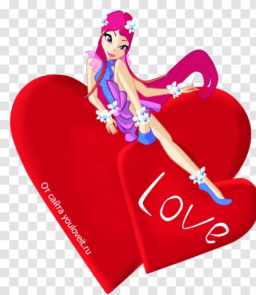 Graphics Illustration Character Valentine's Day Heart - Roxy Transparent PNG