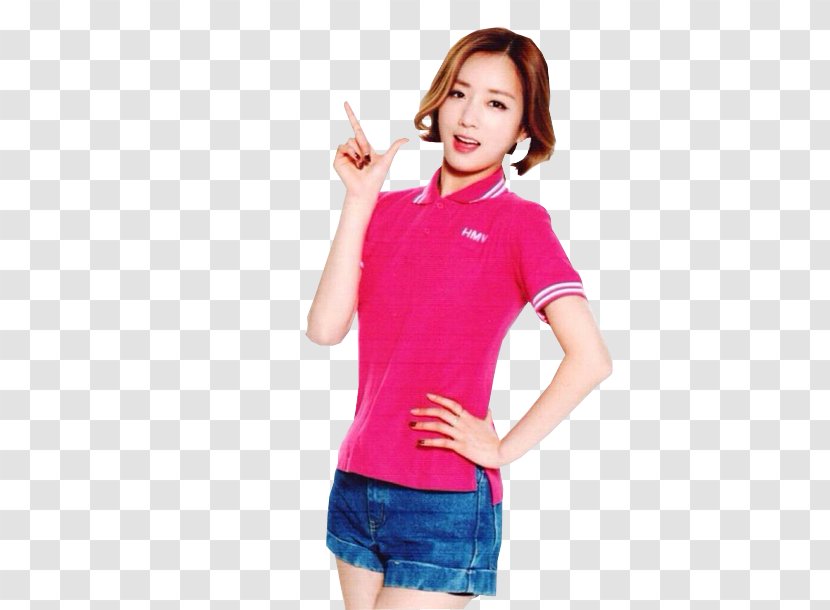 T-shirt Shoulder Sleeve Collar Pink M Transparent PNG