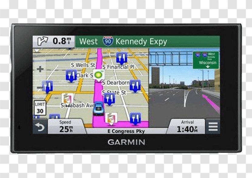 GPS Navigation Systems Car Automotive System Garmin Ltd. - Software Transparent PNG