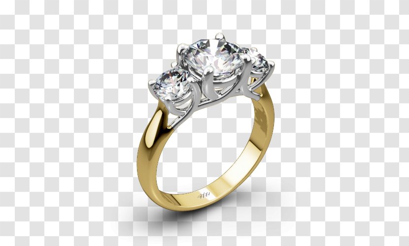 Engagement Ring Wedding Diamond Jewellery - Silver Transparent PNG