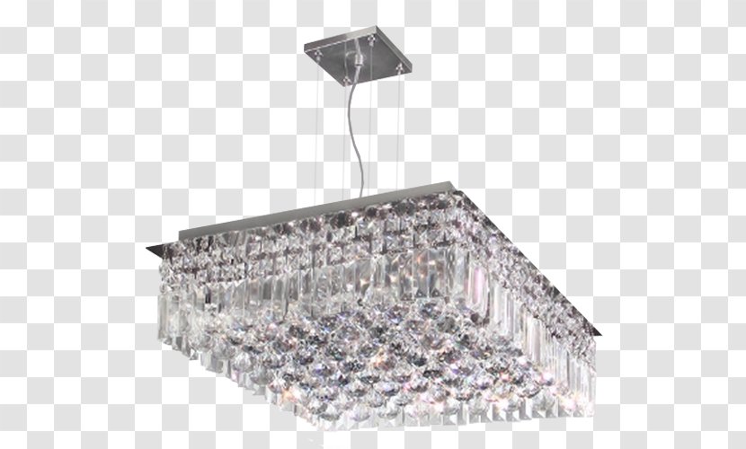 Brazil Light Crystal Chandelier Pendentive - Lustre Transparent PNG