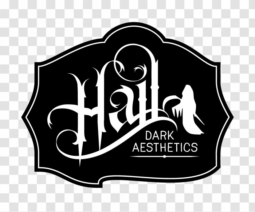 Hail - Black And White - Dark Aesthetics Brick Mortar Phonograph Record Logo Cabinet Of CuriositiesOthers Transparent PNG