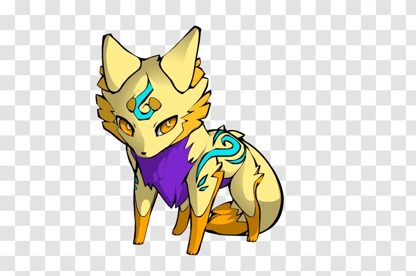 Cat Dog Gray Fox Canidae - Yellow Transparent PNG