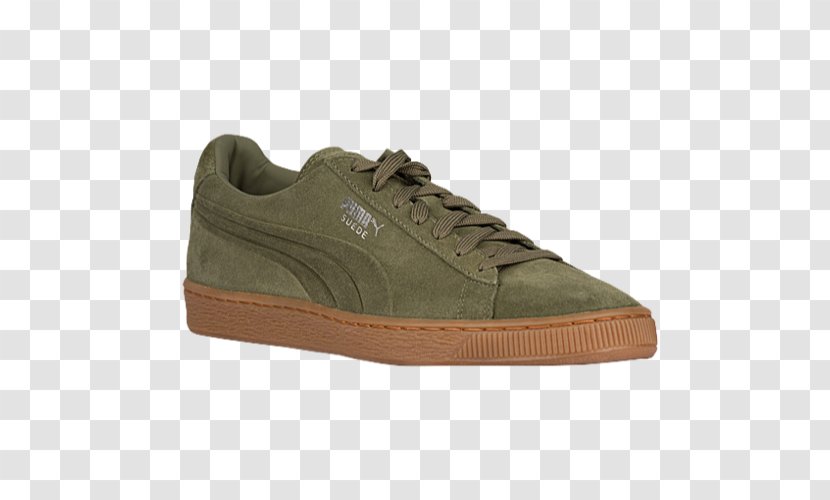 Puma Sports Shoes Footwear Suede - Khaki - Adidas Transparent PNG