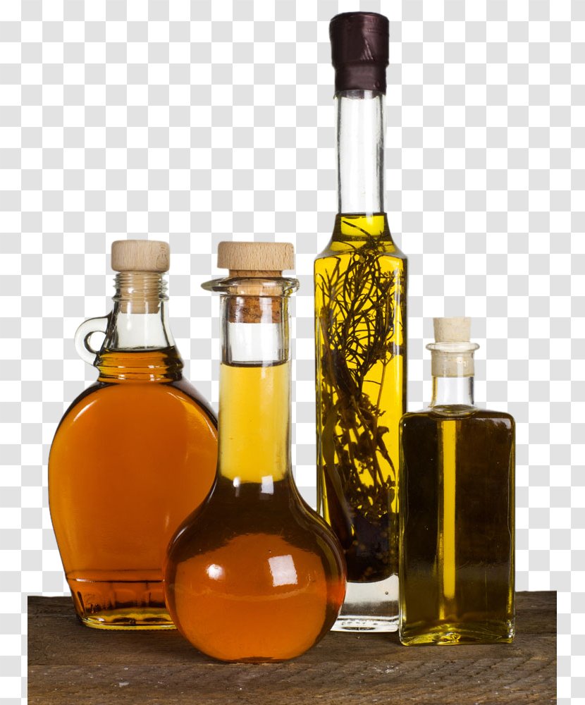 Vegetable Oil Fuel Cooking Olive - Water - Bottles Of On Wood Transparent PNG