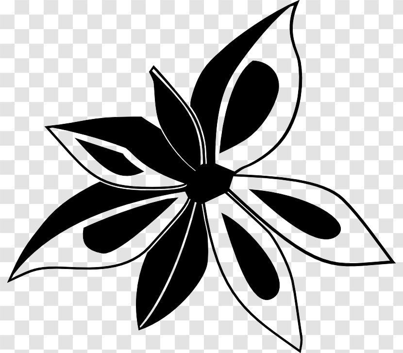 Star Anise Spice Clip Art - Line Transparent PNG