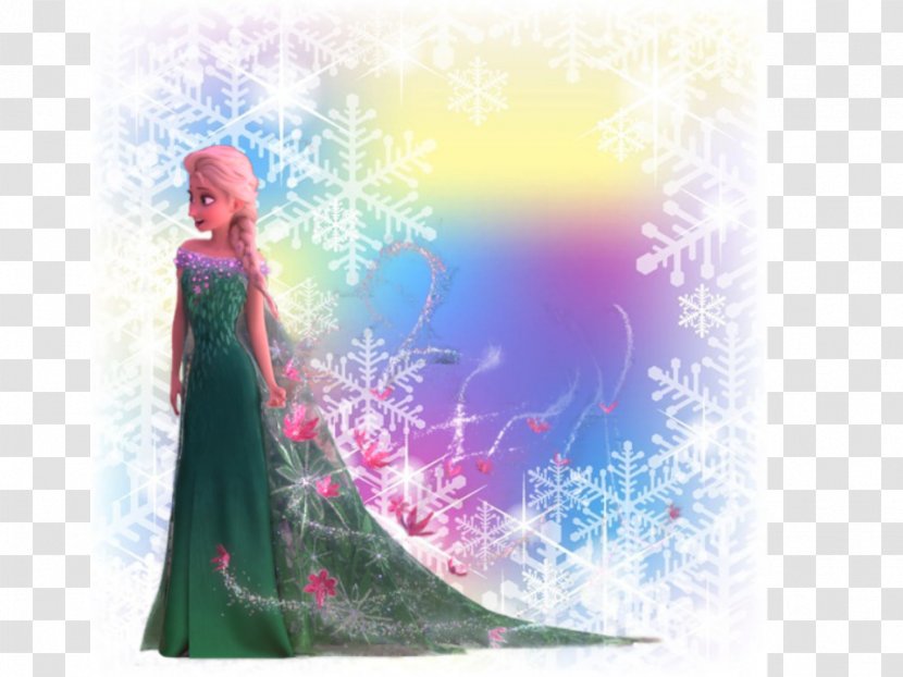 Anna Elsa Desktop Wallpaper Olaf - Flower Transparent PNG