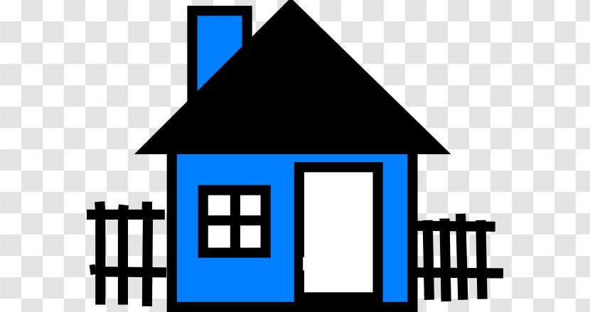 Download Clip Art - Logo - Blue House Transparent PNG