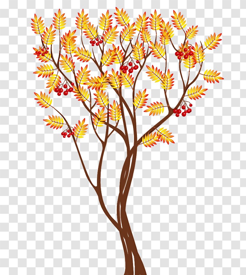 Flowers Background - Twig - Plant Stem Leaf Transparent PNG