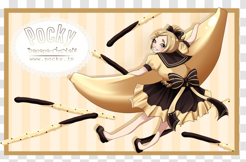 Pocky Chocolate Art - Watercolor Transparent PNG
