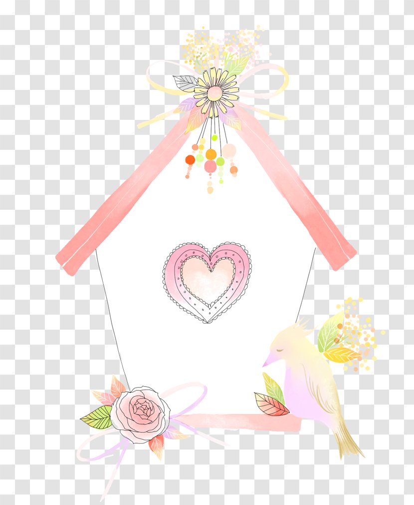 Superman Download Illustration - Heart - Pink Bird House Transparent PNG