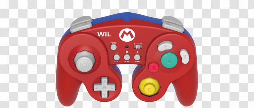 Wii U GameCube Controller Classic Luigi - Gamecube Transparent PNG