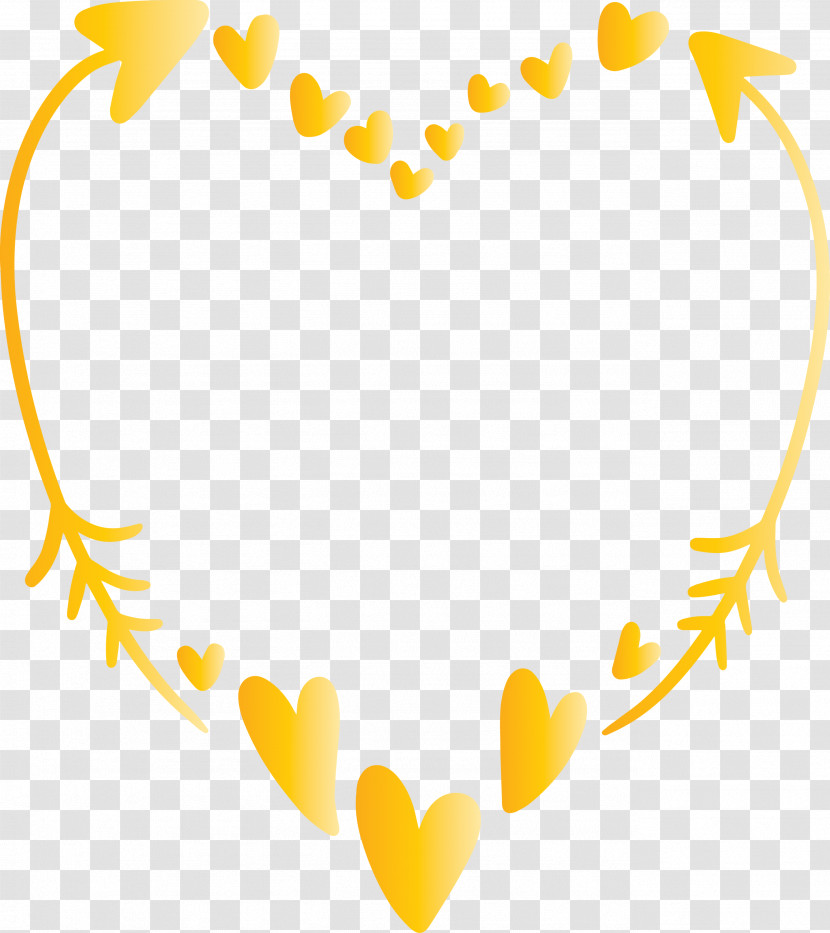 Simple Arrow Heart Arrow Transparent PNG