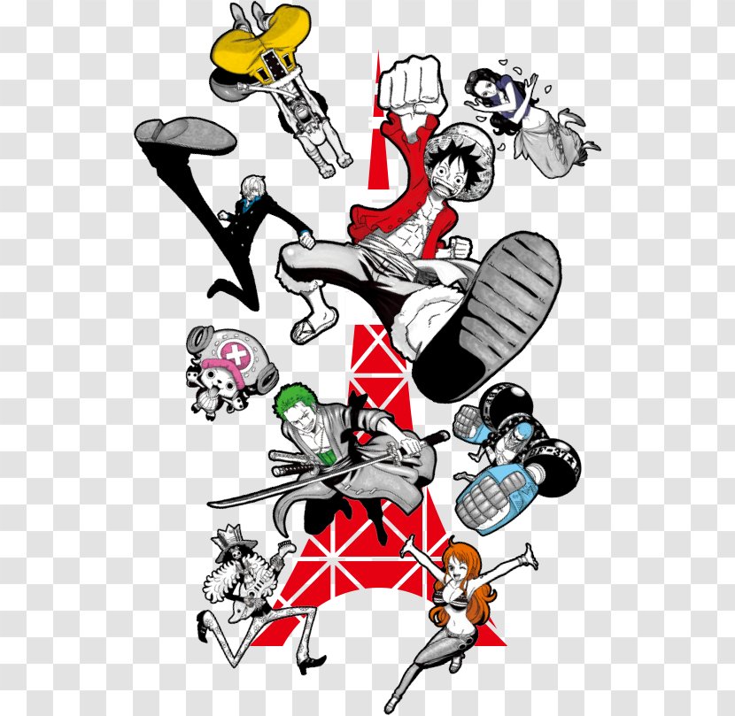 Tokyo One Piece Tower Art Graphic Design Transparent PNG