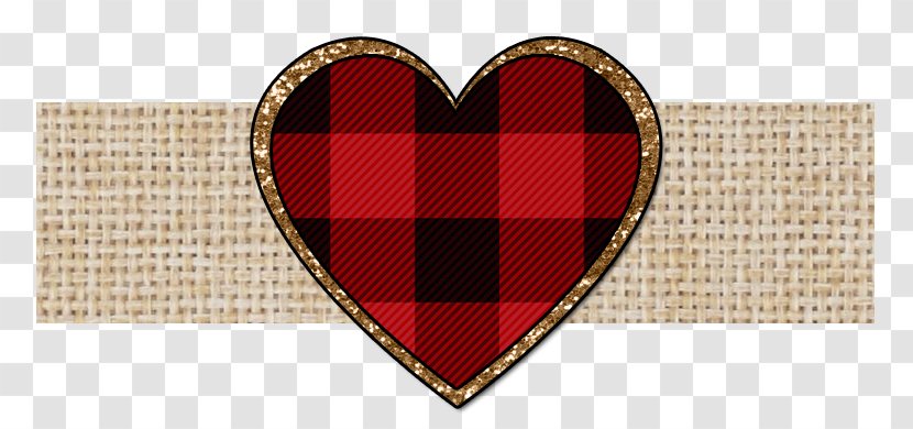 Tartan Web Banner Zazzle Clip Art - Heart - Facebook Transparent PNG