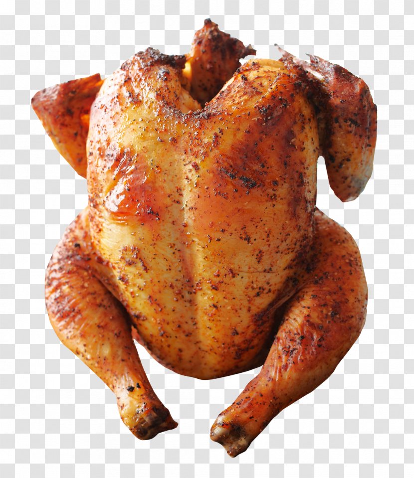 Roast Chicken Barbecue Fried Meat - Silhouette - Grill Transparent PNG