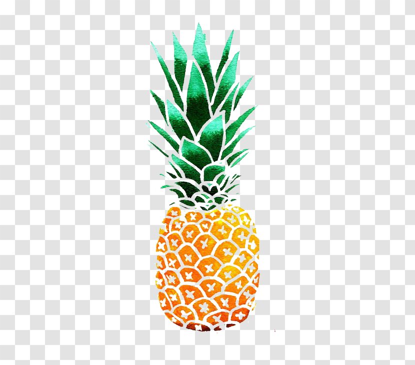 Pineapple Drawing Watercolor Painting Clip Art Transparent PNG