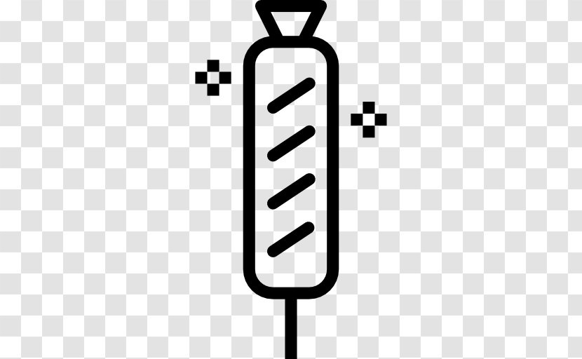 Bead Pixel Art Clip - Symbol - Corndog Transparent PNG