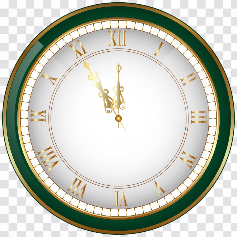 New Year's Eve Clock Christmas - Year S Day Transparent PNG