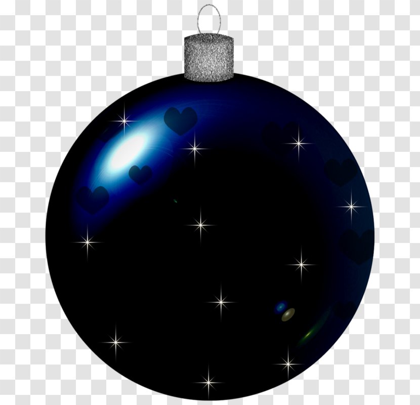 Christmas Sphere Clip Art - Cobalt Blue - Ball Transparent PNG