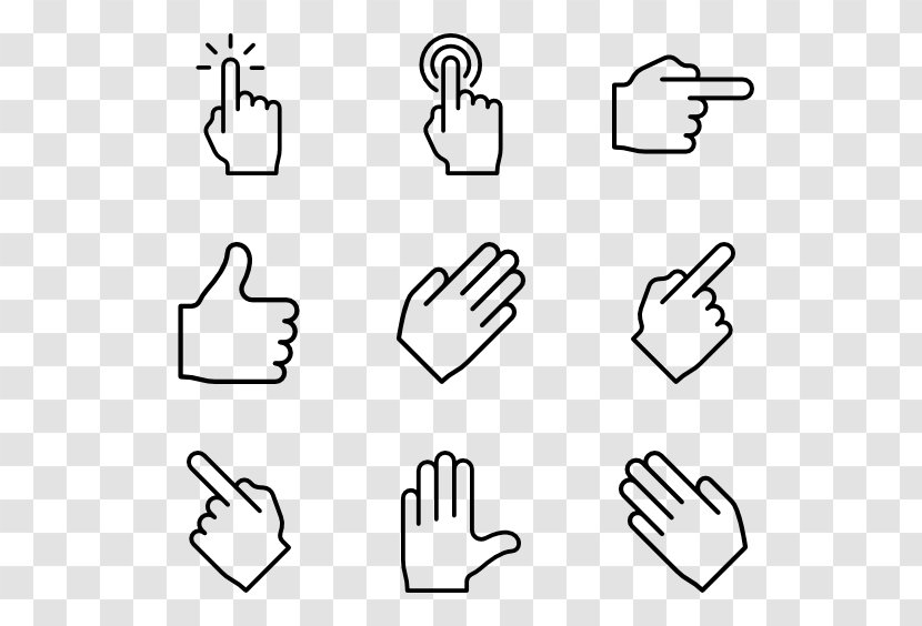 Symbol Gesture Hand Finger - Text Transparent PNG