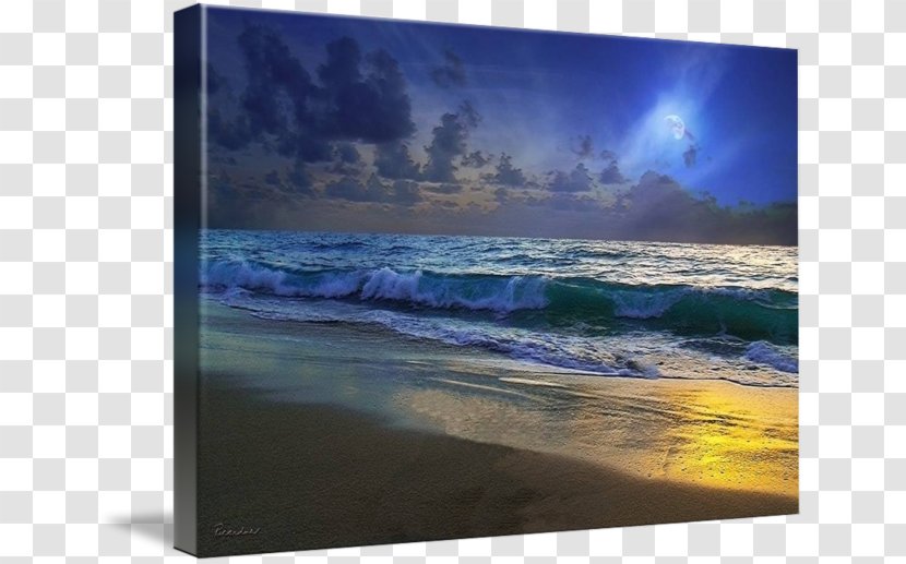Shore Painting Sea Wave Picture Frames - Seascape Transparent PNG