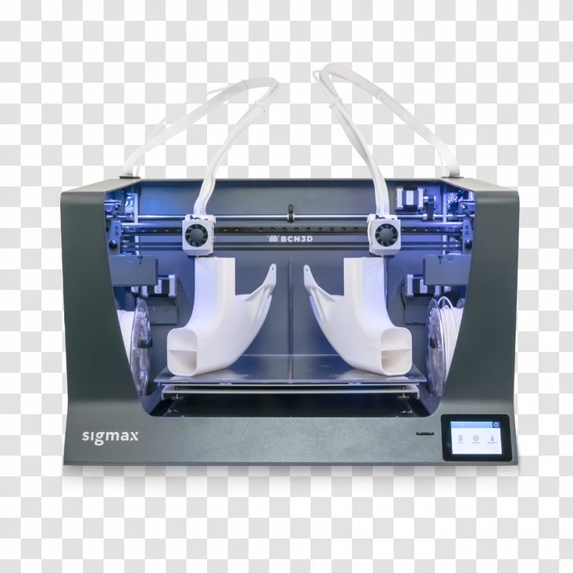 3D Printing Extrusion RepRap Project Printer - Bcn3d Technologies Transparent PNG